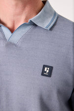 Load image into Gallery viewer, GARCIA Blue Polo
