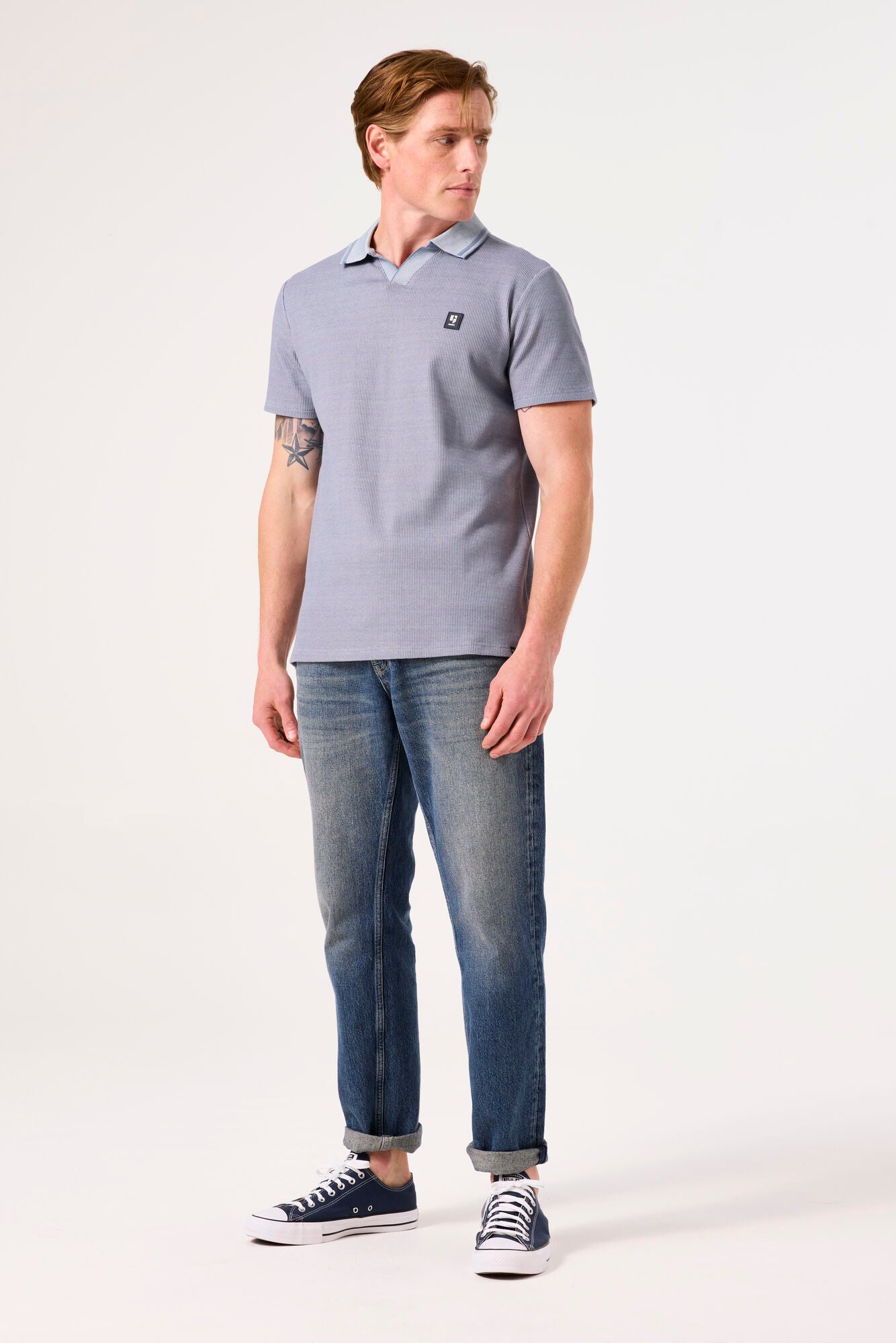 GARCIA Blue Polo