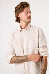 GARCIA Printed Button Down Shirt