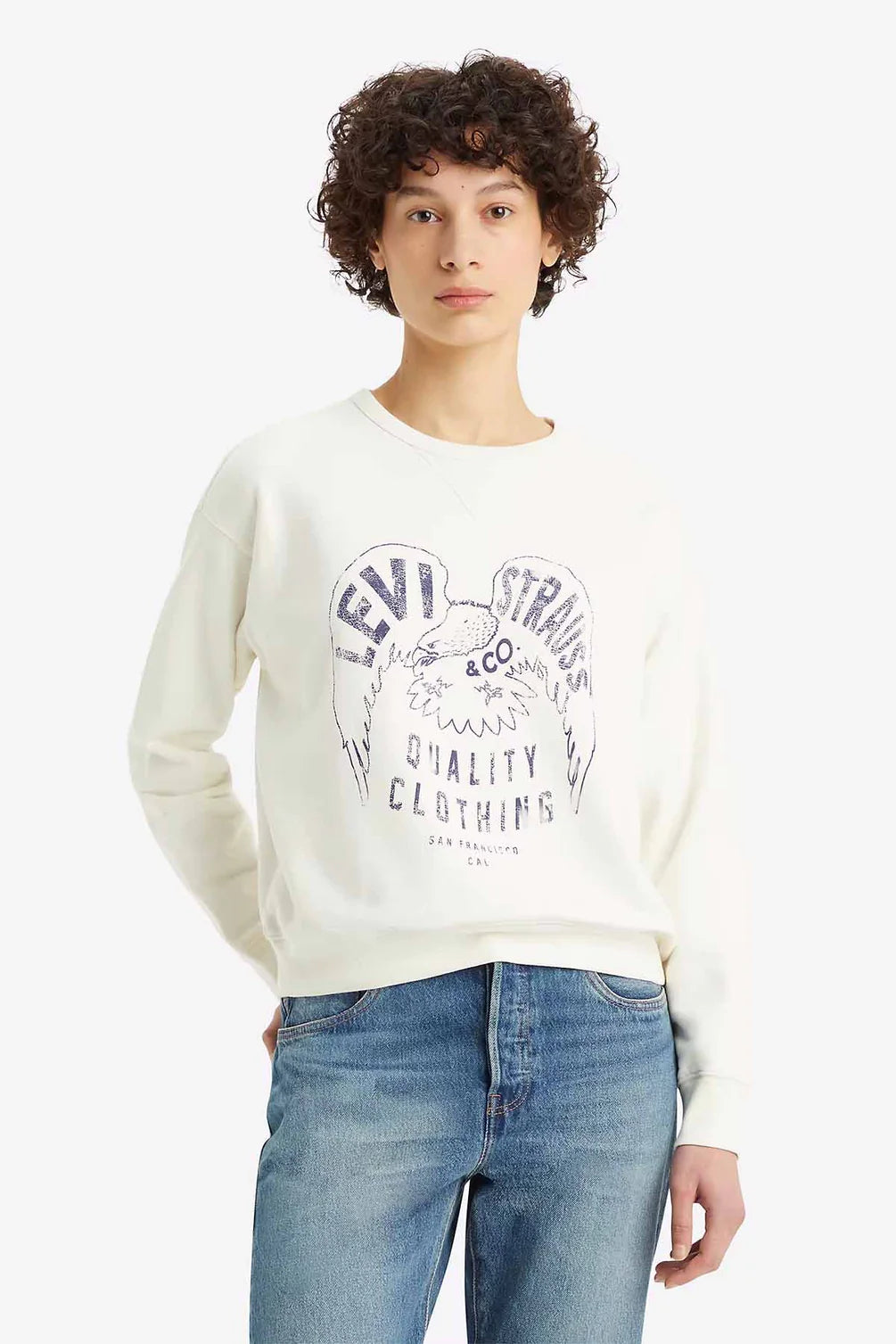 LEVI'S Graphic Signature Crew Sweatshirt