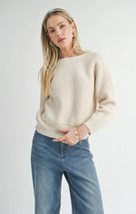 Load image into Gallery viewer, SAGE THE LABEL Cece Reversible Twist Sweater
