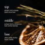 Load image into Gallery viewer, Soy Wax Candle | Atlas Cedar + Spiced Orange: 8 oz
