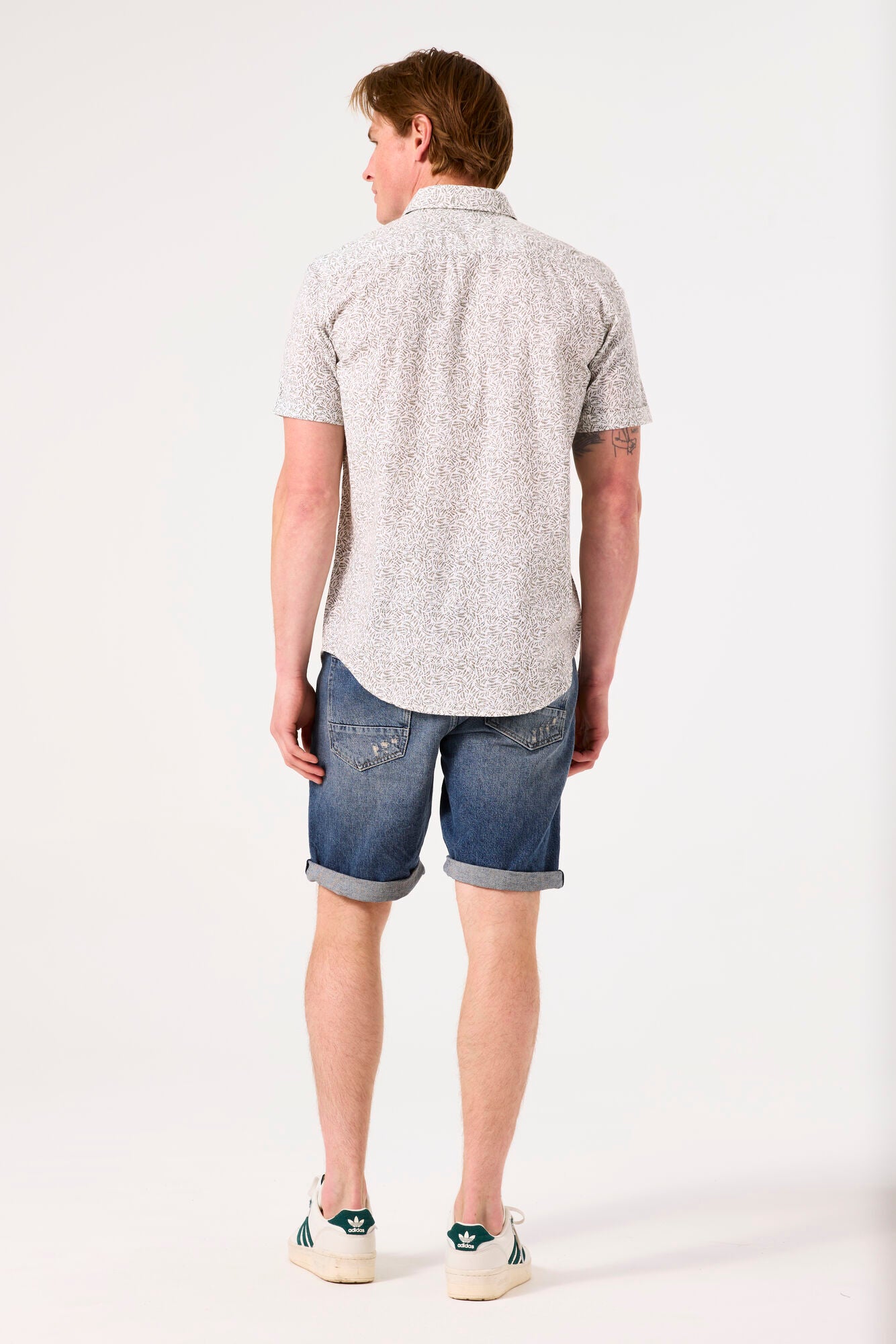 GARCIA Allover Print Button Down Shirt