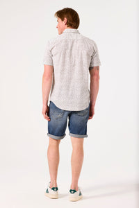 GARCIA Allover Print Button Down Shirt