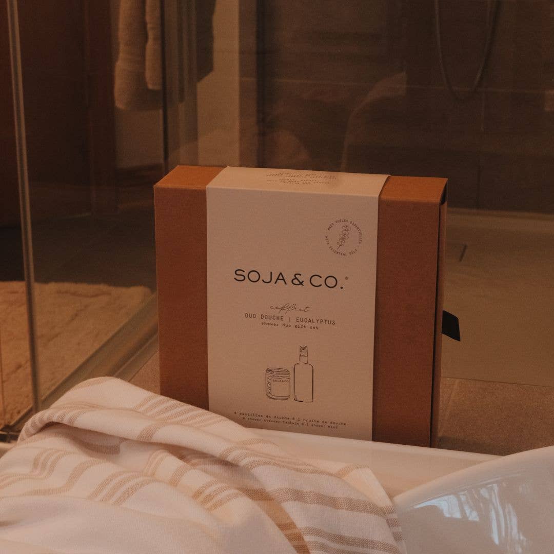 SOJA&CO Shower Duo Gift Set | Eucalyptus