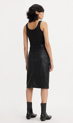 Load image into Gallery viewer, LEVI&#39;S Faux Leather Pencil Skirt

