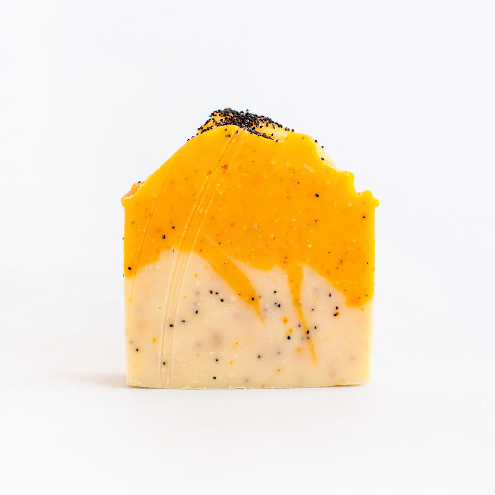SOAK Citrus Poppyseed Soap Bar