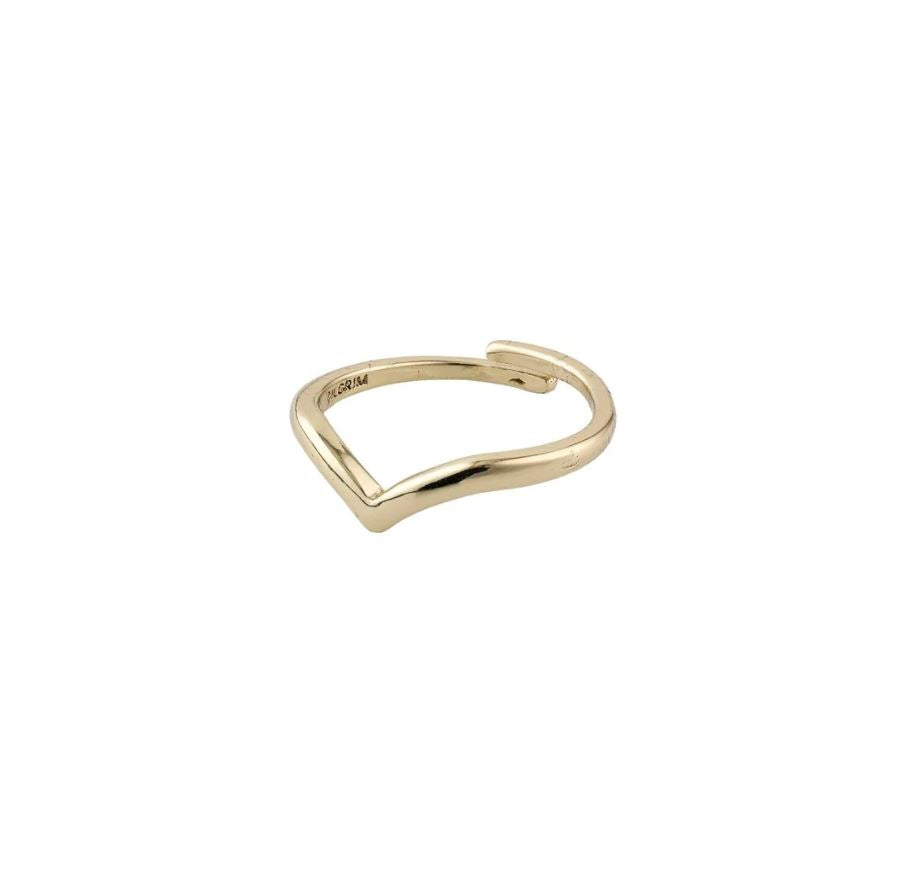 PILGRIM Lulu Wishbone Ring