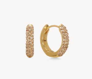 HILLBERG & BERK Always On Sparkle Hoops