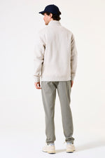 Load image into Gallery viewer, GARCIA Men&#39;s Beige 1/4 Zip Sweater
