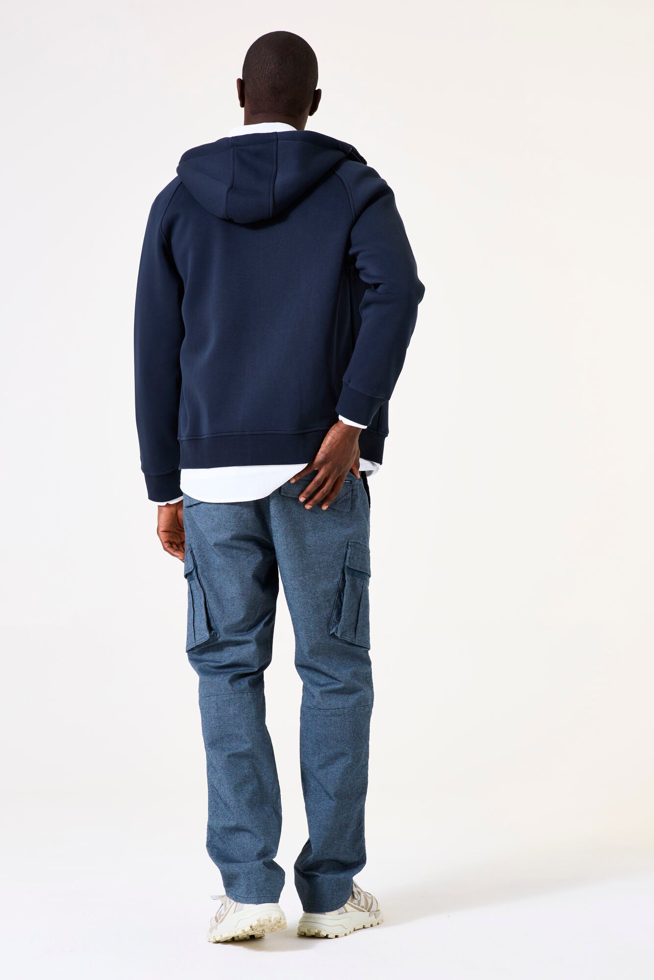 GARCIA Men's Dark Blue Cardigan