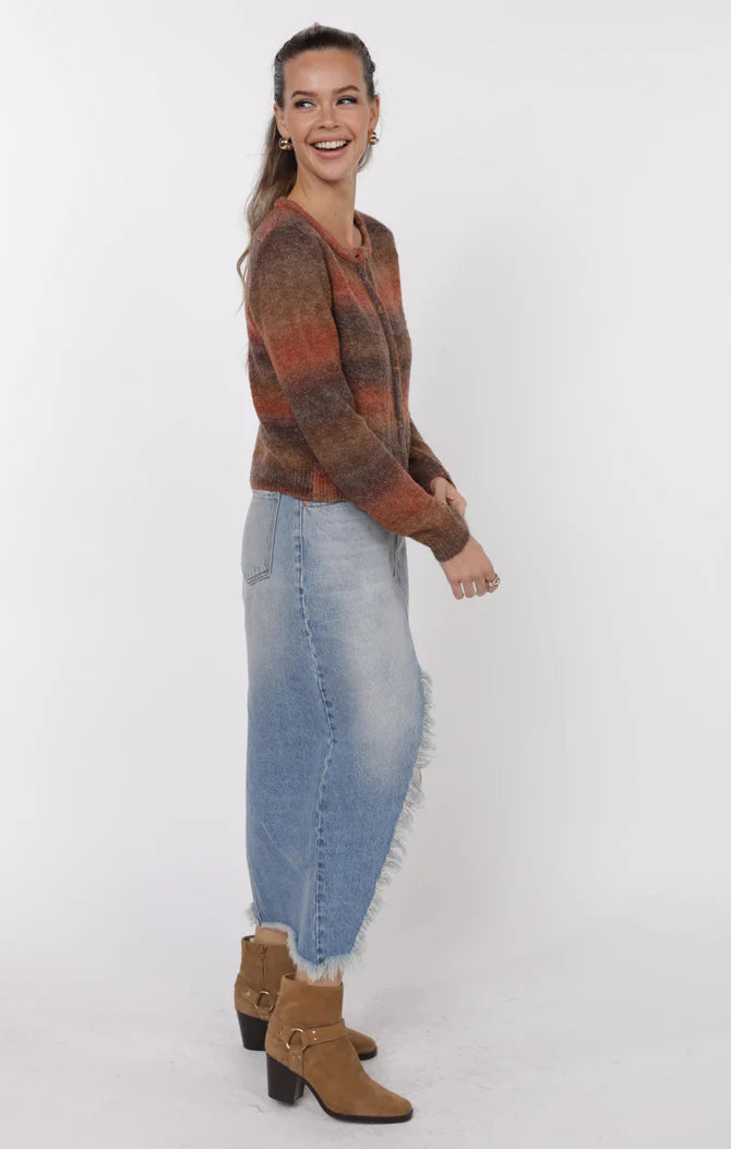 SAGE THE LABEL Harper Ombre Cardigan