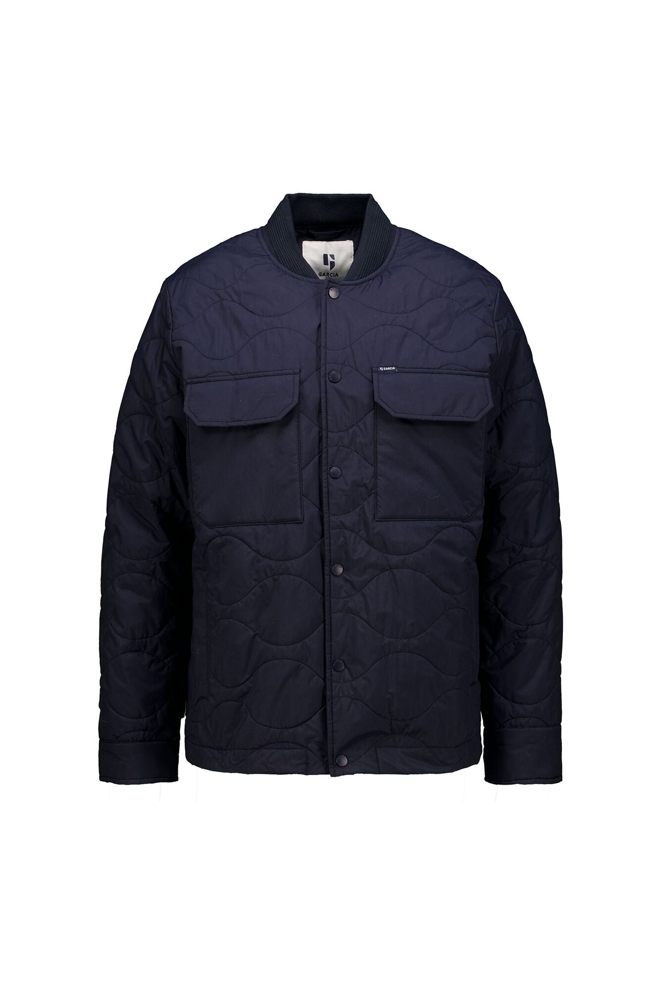 GARCIA Dark Blue Bomber Jacket