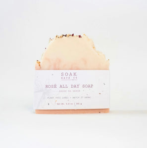 SOAK Rosé All Day Soap Bar