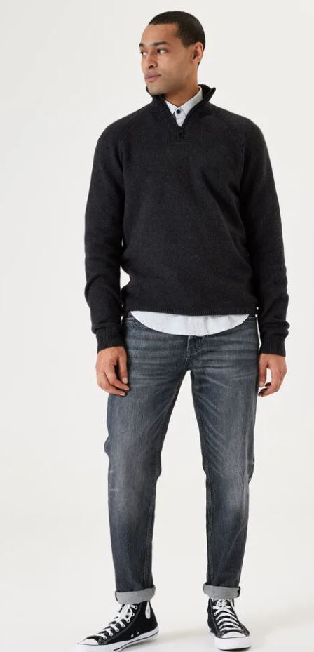 GARCIA Dark Grey Jumper