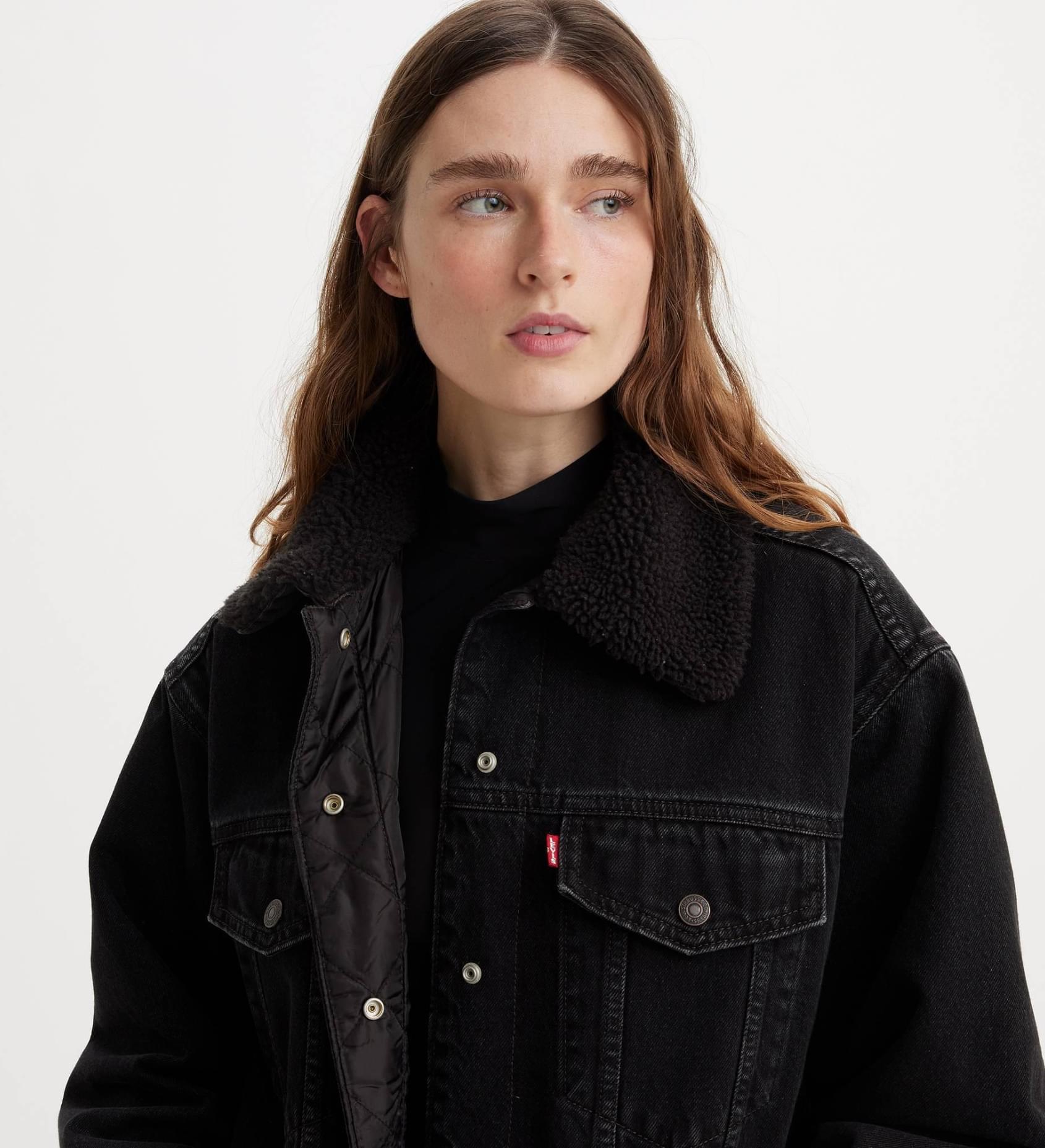 LEVI'S Longline Padded Trucker Jacket