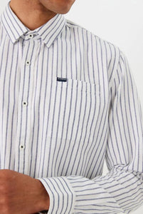 GARCIA Striped Button Down Shirt