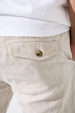 Load image into Gallery viewer, GARCIA Beige Herringbone Chino Pants
