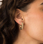 Load image into Gallery viewer, HILLBERG &amp; BERK Mini Horseshoe Earrings
