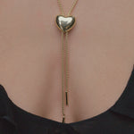 Load and play video in Gallery viewer, HILLBERG &amp; BERK Puffy Heart Bolo Tie
