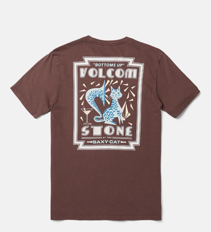 VOLCOM Saxy Cat Short Sleeve Tee