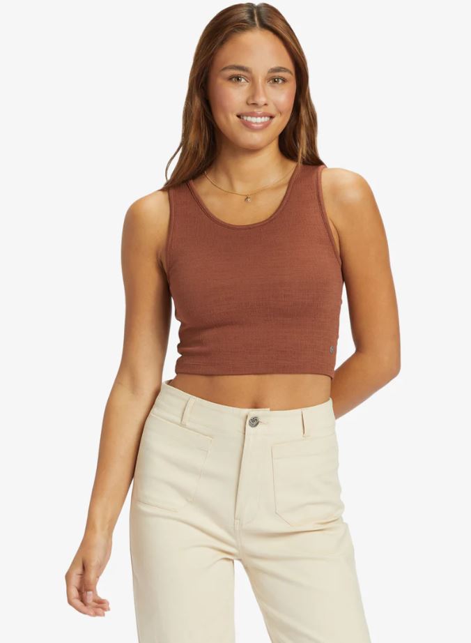 ROXY Good Keepsake Crop Top