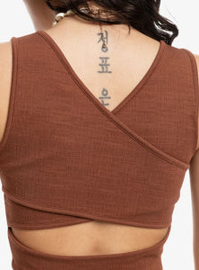 ROXY Good Keepsake Crop Top