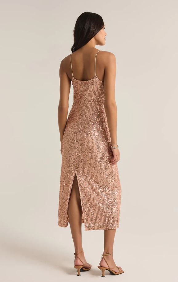 ZSUPPLY Paulina Sequin Midi Dress