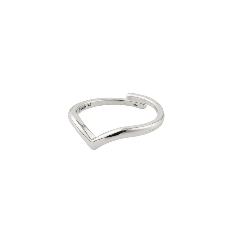 PILGRIM Lulu Wishbone Ring