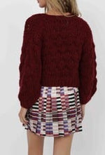Load image into Gallery viewer, SAGE THE LABEL This And That Chunky Cardi
