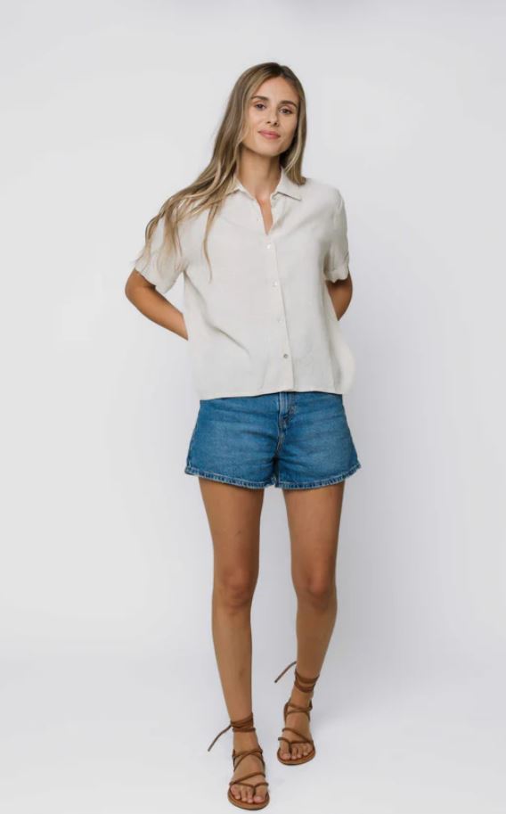 ORB Nina Short Sleeve Blouse