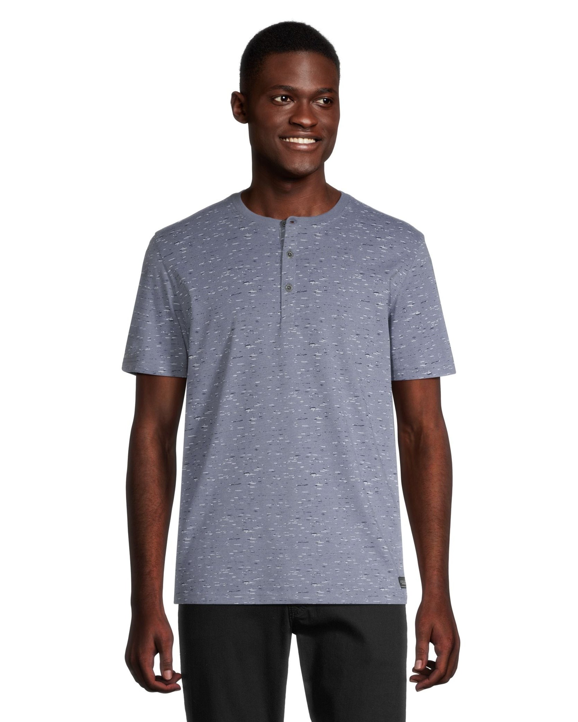 SILVER JEANS Men's Henley