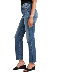 SILVER JEANS Aikins High Rise Straight Leg Jeans