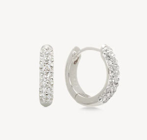 HILLBERG & BERK Always On Sparkle Hoops