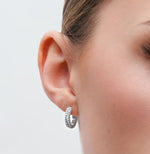 Load image into Gallery viewer, HILLBERG &amp; BERK Always On Sparkle Hoops
