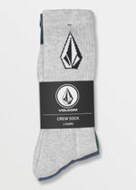 Load image into Gallery viewer, VOLCOME Full Stone 3PK Socks
