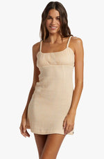 Load image into Gallery viewer, ROXY Sweet Lily Checker Mini Dress
