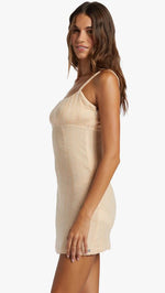 Load image into Gallery viewer, ROXY Sweet Lily Checker Mini Dress
