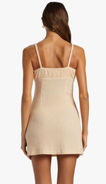 Load image into Gallery viewer, ROXY Sweet Lily Checker Mini Dress

