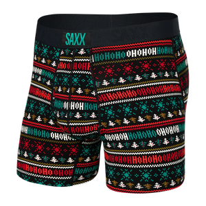 SAXX Ultra Soft Boxer Brief-Holiday Sweater