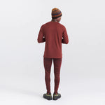 Load image into Gallery viewer, SAXX Roast Master Long Sleeve Crew-Dark Brick
