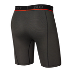 Load image into Gallery viewer, SAXX Kinetic Mesh Long Boxer Brief-Grey Feed Stripe
