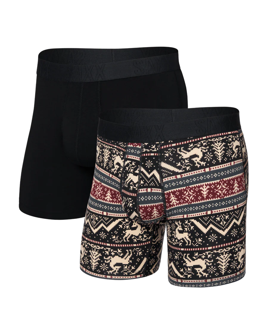 SAXX DropTemp Cooling Cotton Boxer Briefs 2-Pack