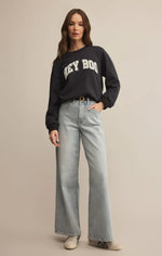 Load image into Gallery viewer, ZSUPPLY Classic Hey Boo Crew Sweatshirt
