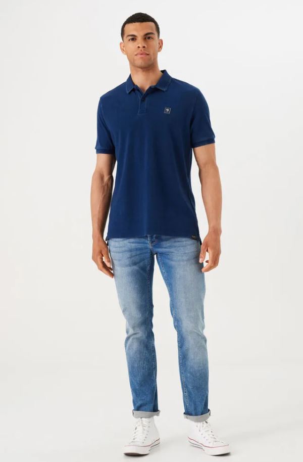 GARCIA Indigo Polo