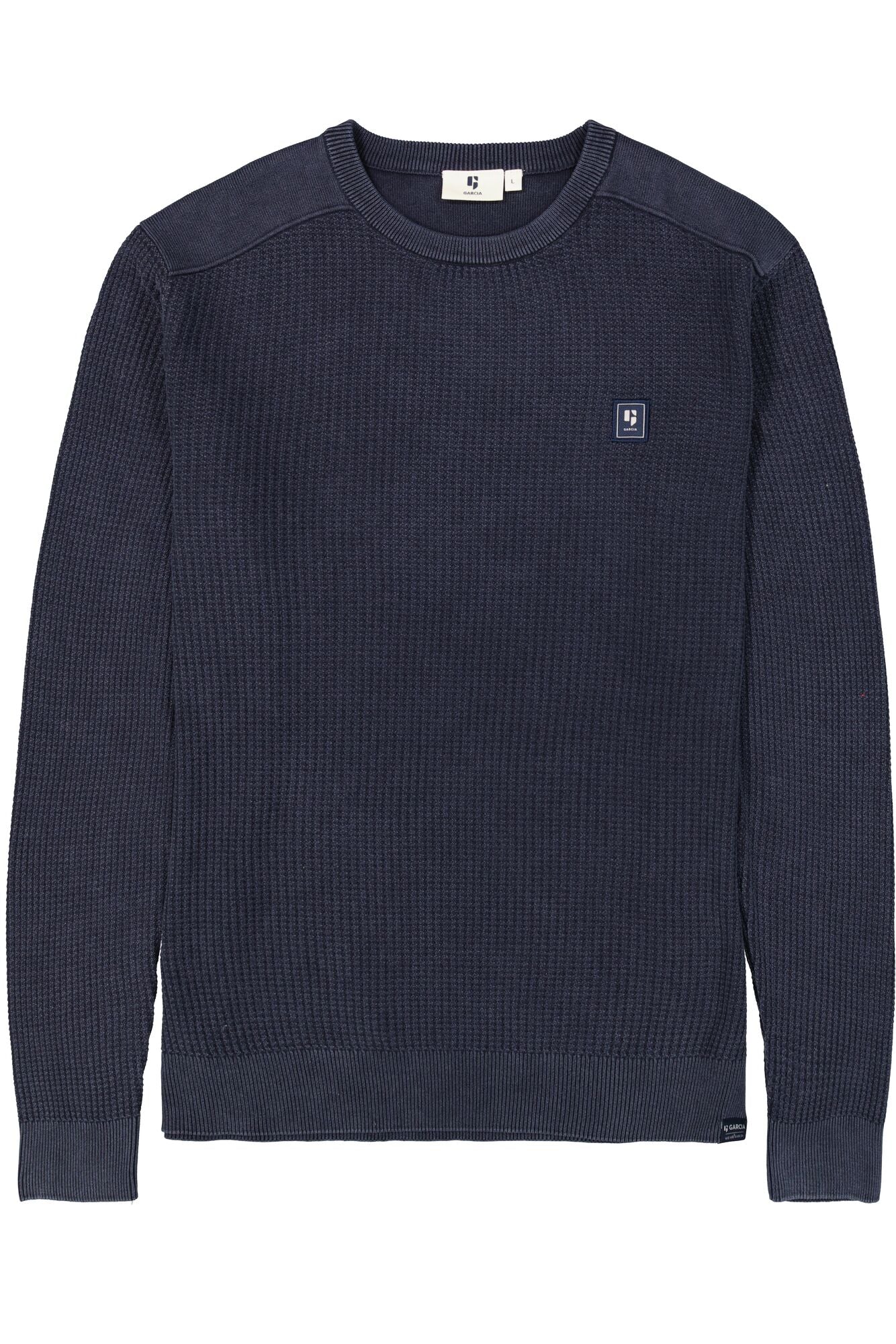 GARCIA Dark Blue Pullover Sweater