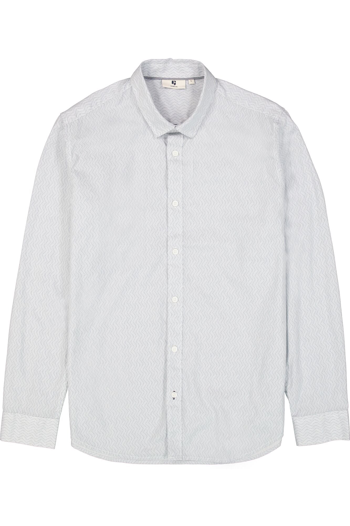 GARCIA Men's Printed Dress Shirt