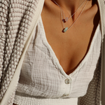 Load image into Gallery viewer, PILGRIM Throat Chakra Necklace
