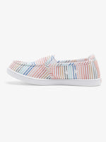 Load image into Gallery viewer, ROXY GIRL Minnow Slip on Shoes - Rainbow Stripe
