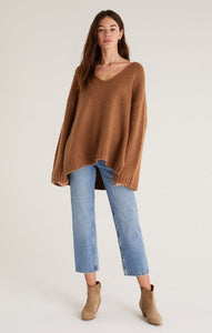 ZSUPPLY Weekender Sweater - Camel Brown